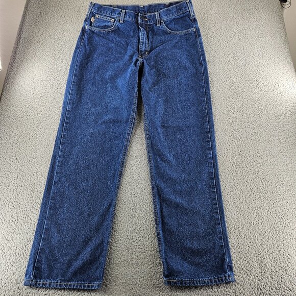 Carhartt FR Jeans Mens 36x32 Relaxed Fit Flame Resistant CAT 2 Workwear Pants - Picture 1 of 16